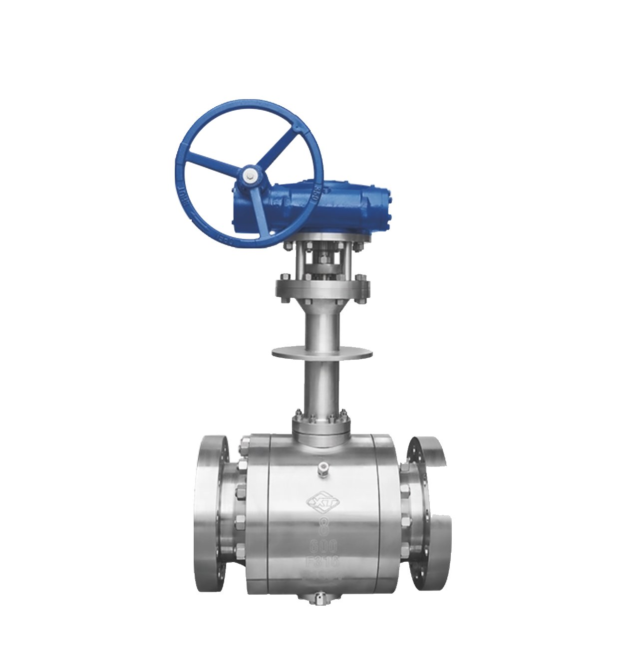 High-pressure floating ball valve