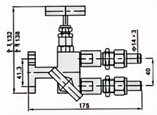 High-pressure floating ball valve