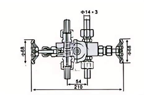 High-pressure floating ball valve