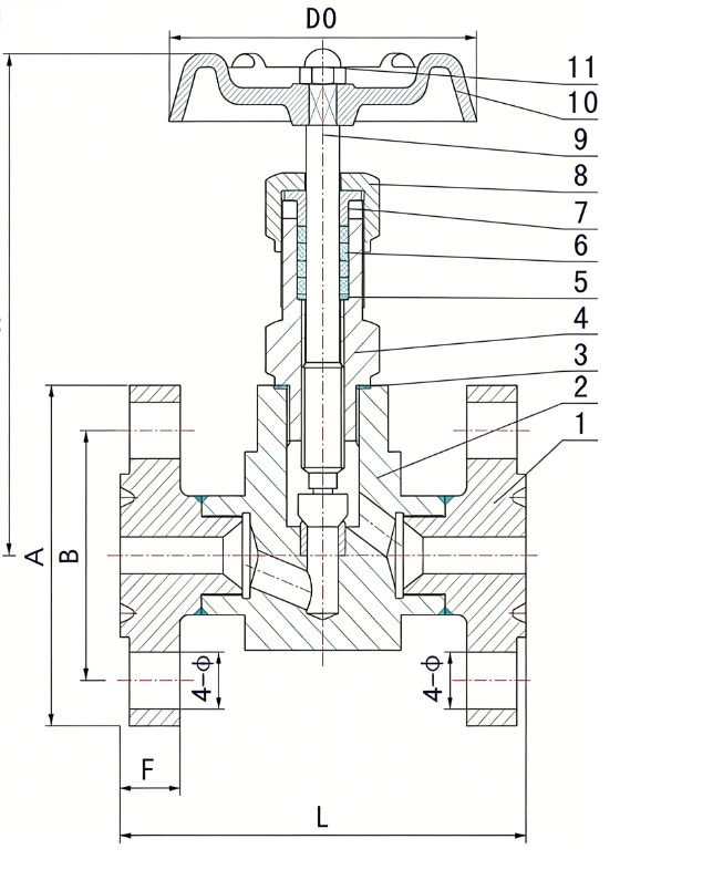 High-pressure floating ball valve
